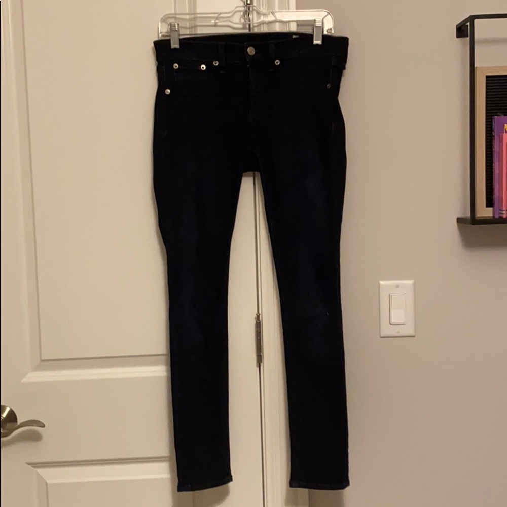 Rag & Bone Dark Blue Capri Jeans